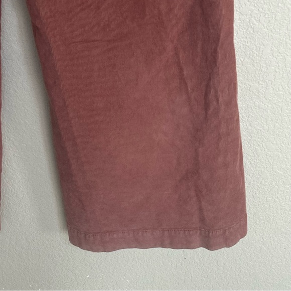 Pilcro Anthropologie The Gwen Corduroy Wide Leg Pants Women’s 30 Terracotta - Picture 11 of 14